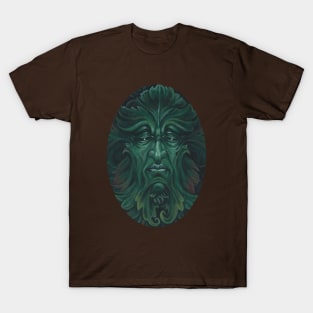 Green man t shirt best sale